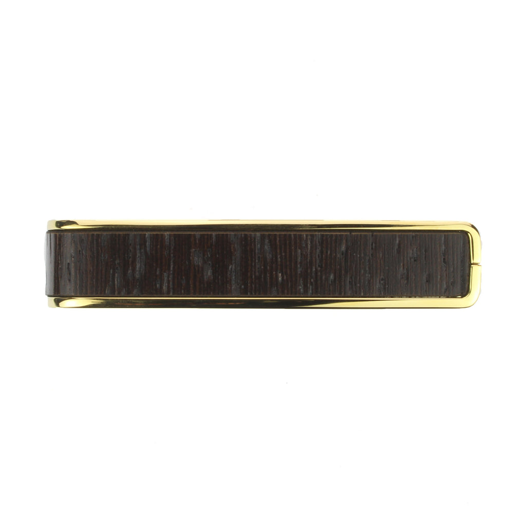 24k Gold Finish with African Wenge Inlay