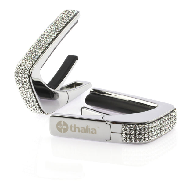 Chrome Finish with Swarovski Crystal Inlay