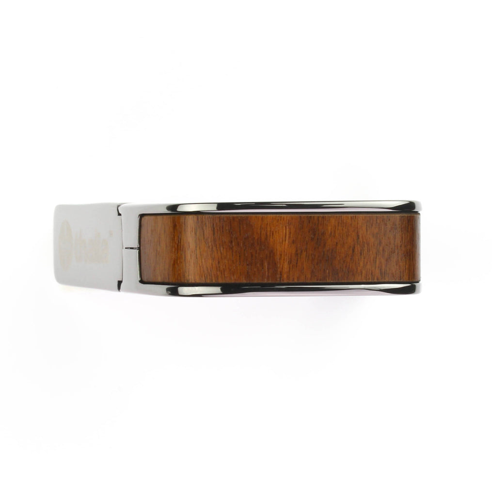 Black Chrome Finish with Santos Rosewood Inlay